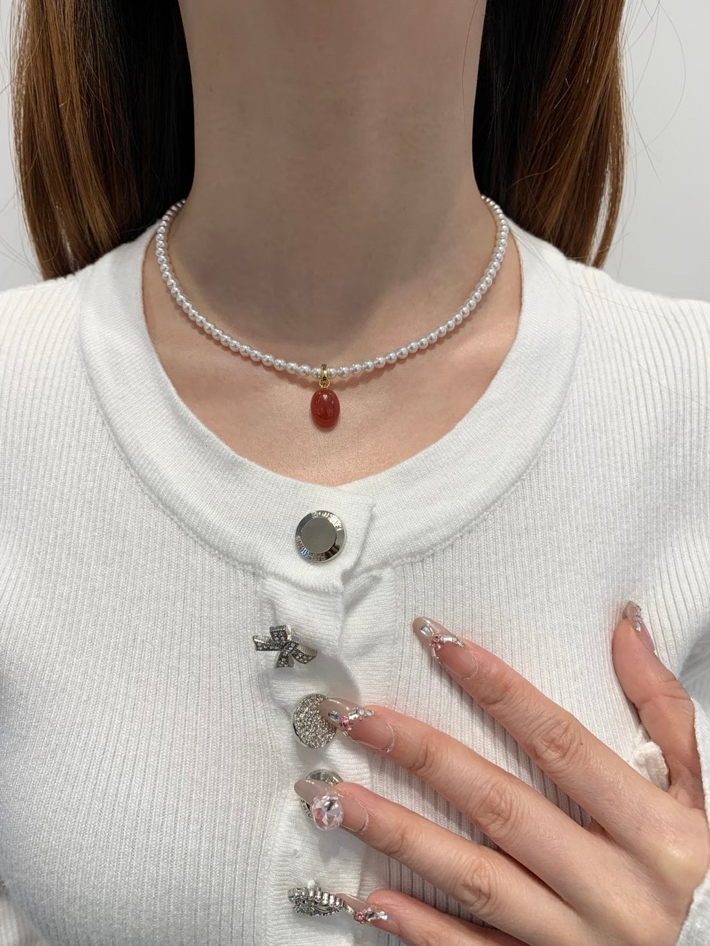 Eternal Grace Pearl Necklace