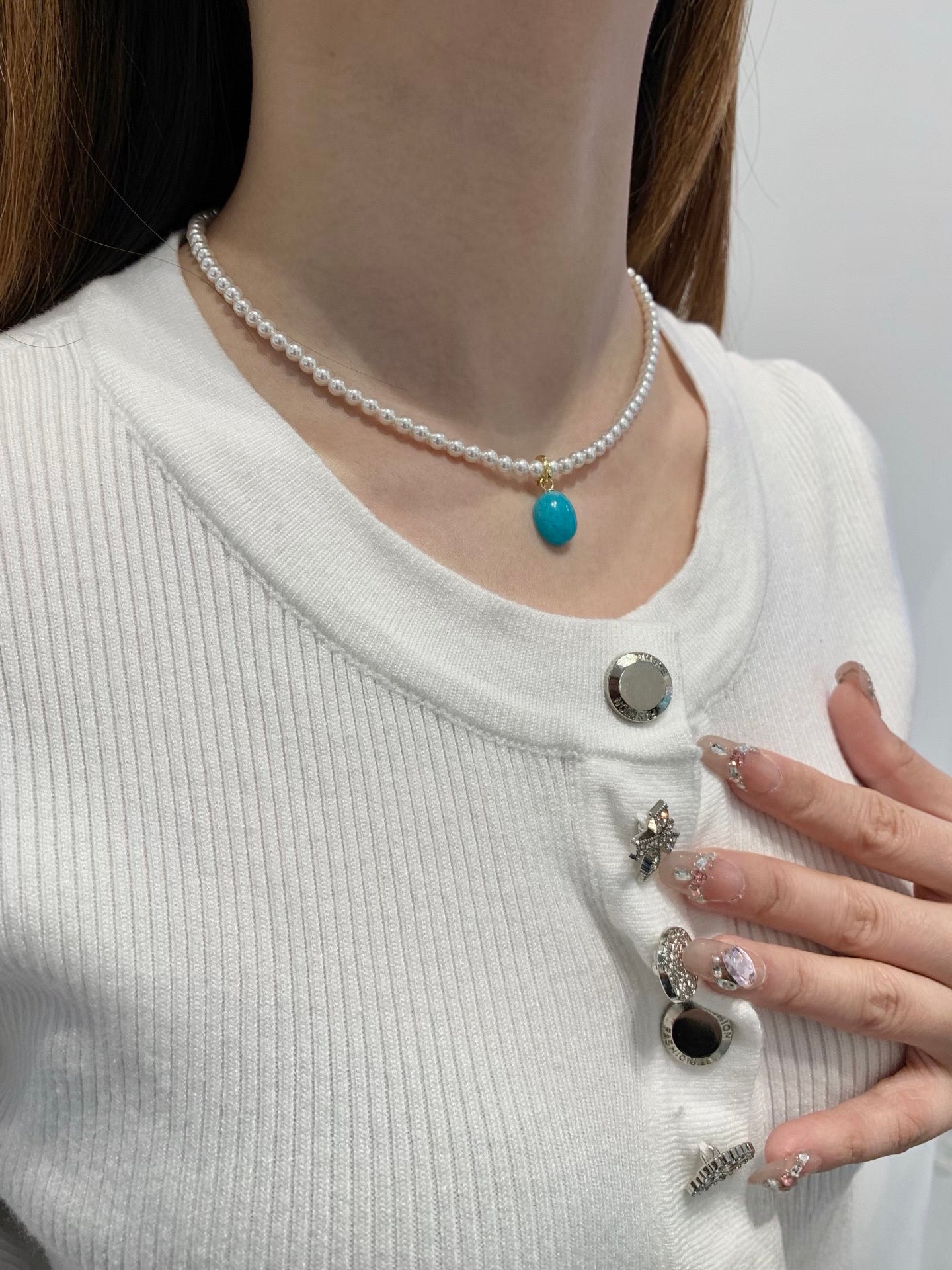 Eternal Grace Pearl Necklace