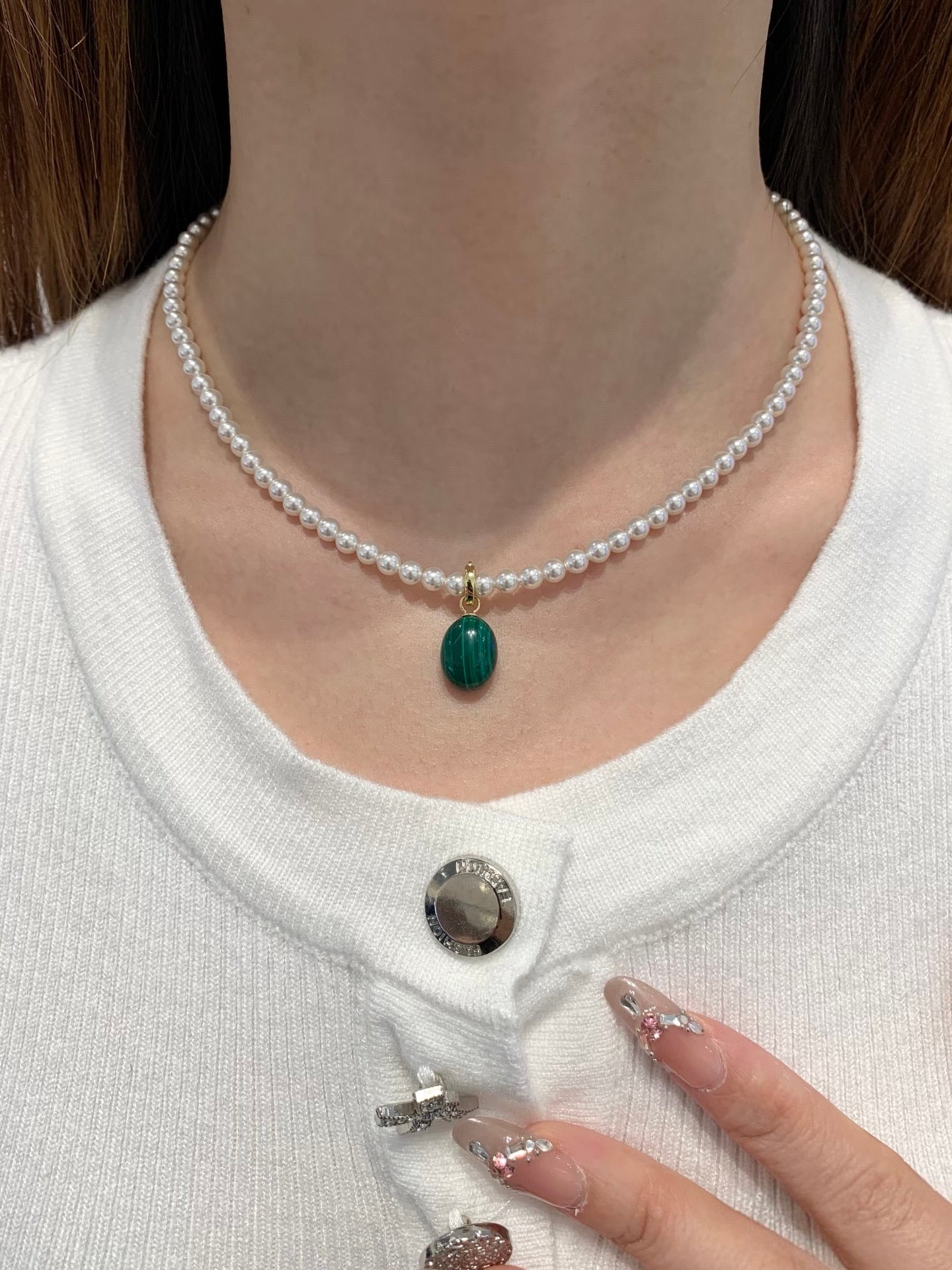 Eternal Grace Pearl Necklace